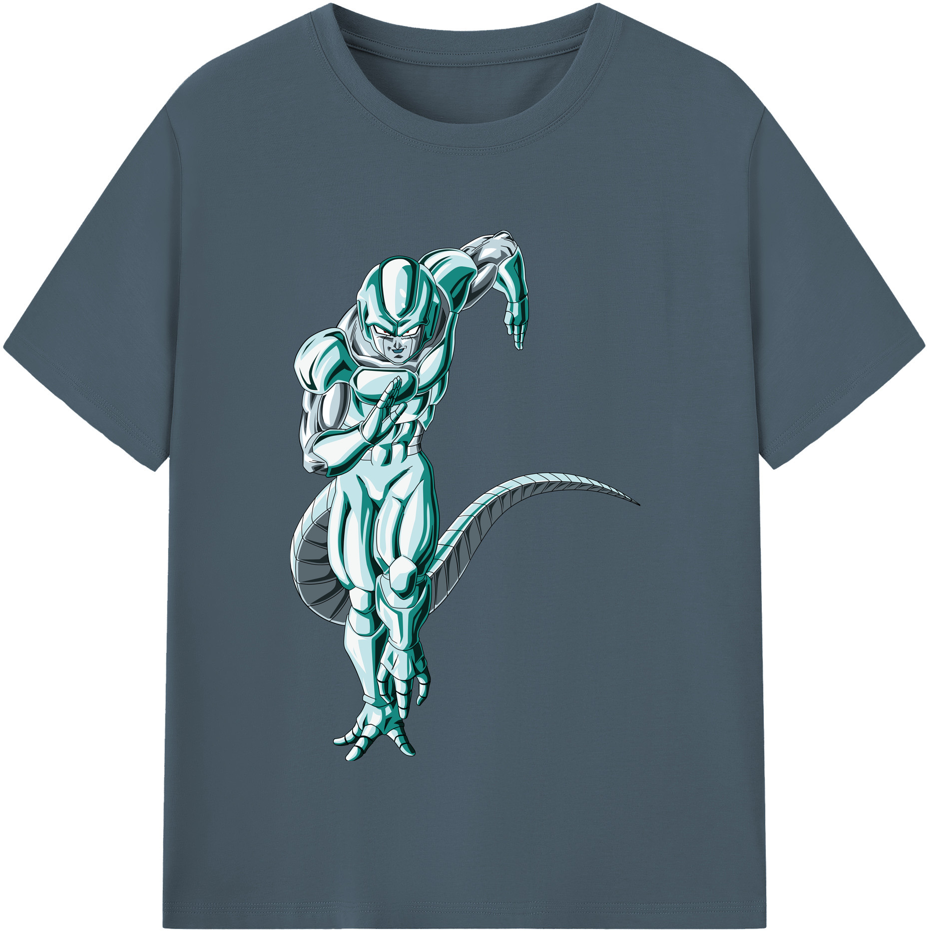 （画像用） ドラゴンボール フリーザ DRAGON BALL Frieza 綿100％半袖Tシャツ（フロントプリント）